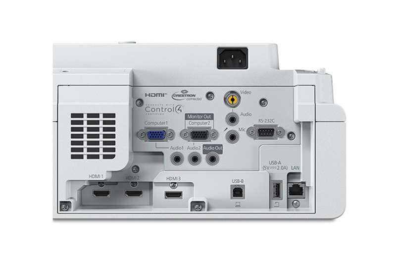 Epson PowerLite 760W Wireless WXGA 3LCD Ultra Short Throw Lamp-Free Laser Display Projector