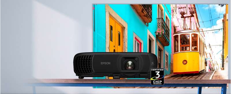 Epson PowerLite 1290 Full HD 1080p Meeting Room Projector with Built-in Wireless and Miracast