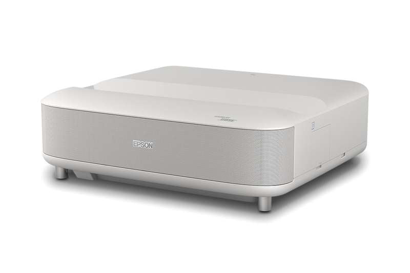 Epson Lifestudio Grand LS670W 4K PRO-UHD Ultra Short Throw Laser Projector, White