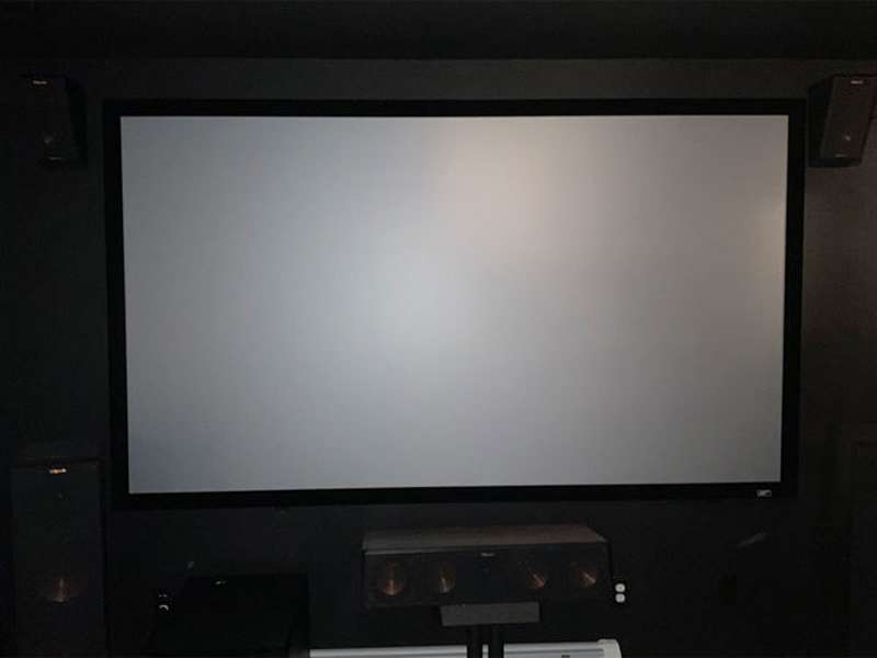 Elite Sable Frame CineGrey 3D Series 135 Inch Diagonal Fixed Frame Screen