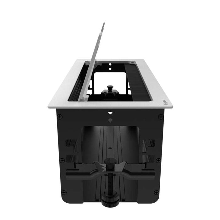 Wiremold Empty Access Table Box, White