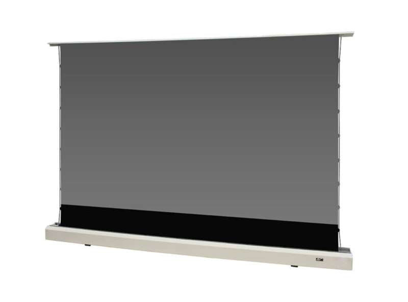 Elite Kestrel Tab-Tension 2 CLR Series 101 Inch Diagonal Electric Screen, White