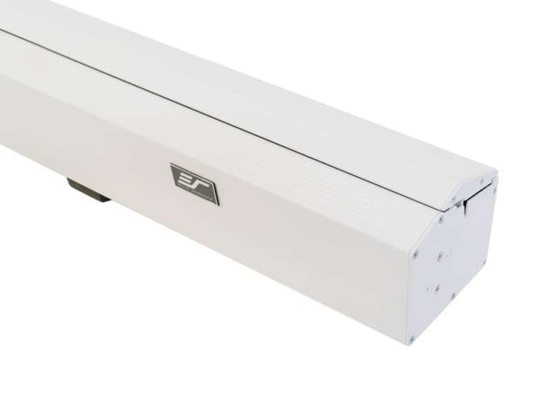 Elite Kestrel Tab-Tension 2 CLR Series 101 Inch Diagonal Electric Screen, White