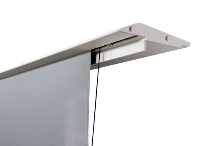 Elite Kestrel Tab-Tension 2 CLR Series 101 Inch Diagonal Electric Screen, White