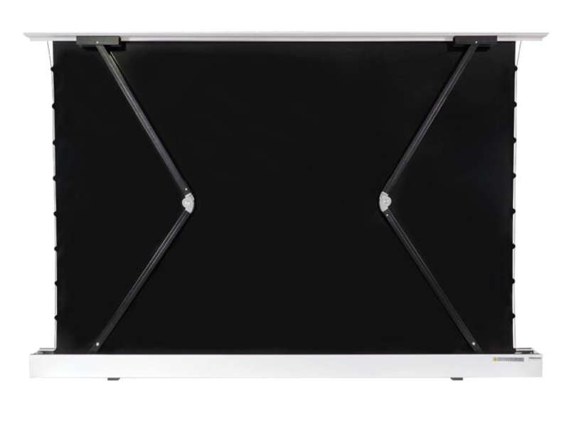 Elite Kestrel Tab-Tension 2 CLR Series 101 Inch Diagonal Electric Screen, White