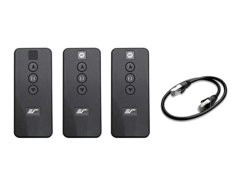 Elite Kestrel Tab-Tension 3 Series, 150-inch Diag., 16:9 Electric Screen, CineWhite  Material