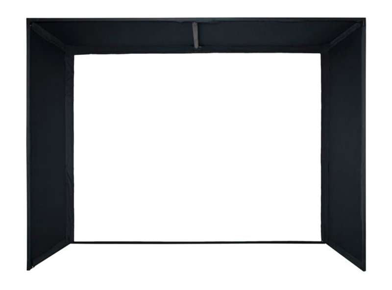 Elite GolfSim Bay Commercial Grade Multi-Sport/Golf Simulator Impact Screen, Heavy-duty Frame System with Enclosure Panels