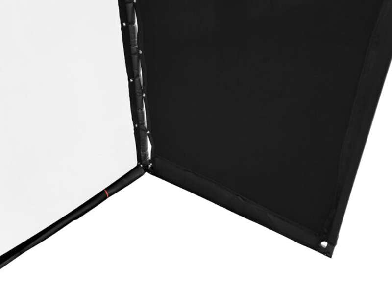 Elite GolfSim Bay Commercial Grade Multi-Sport/Golf Simulator Impact Screen, Heavy-duty Frame System with Enclosure Panels