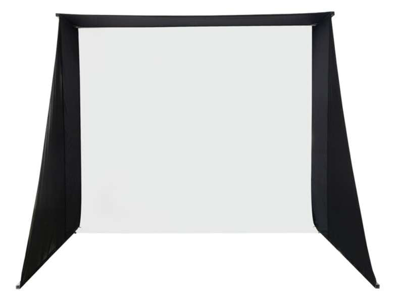Elite GolfSim Portable Multi-Sport/Golf Simulator Impact Screen, Folding-Frame Design with Enclosure Panels, Carrying Bag