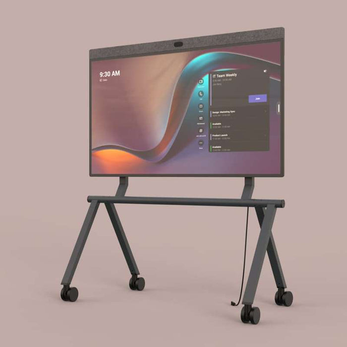 Heckler Design Mobile Rolling Stand for Neat Board Pro, Black/Gray
