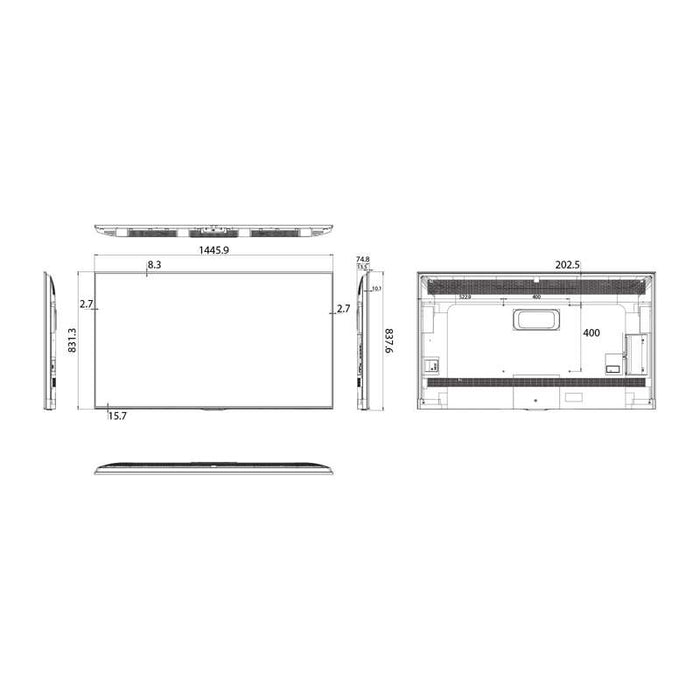 Hisense 65DP30FE 65" 4K UHD Digital Signage Display
