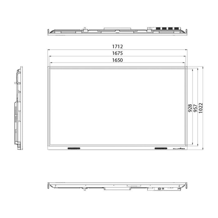 Hisense 75WE3FE 75" 4K UHD Interactive Display