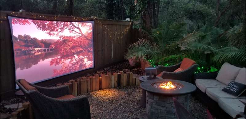 Hisense C2 4K UHD Triple Laser Mini Projector (up to 300")