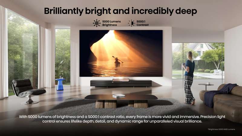 Hisense L9Q Triple Laser Ultra Short Throw Projector (up to 200")