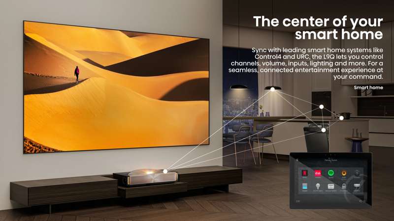 Hisense L9Q Triple Laser Ultra Short Throw Projector (up to 200")