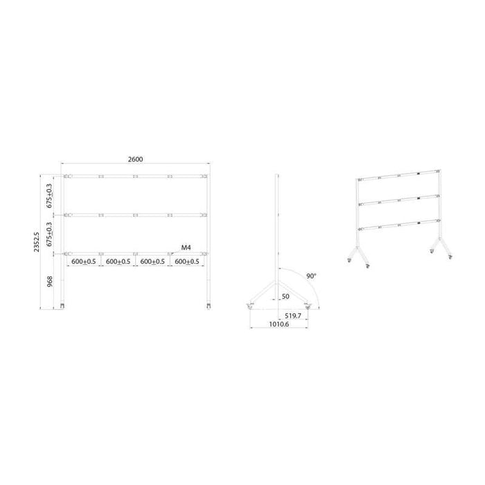 Hisense LGR00401A Mobile Cart for HAIO163DE