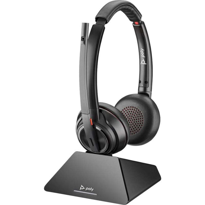 Poly Savi S8220 C Wireless DECT Headset System (77T33AA#ABA)