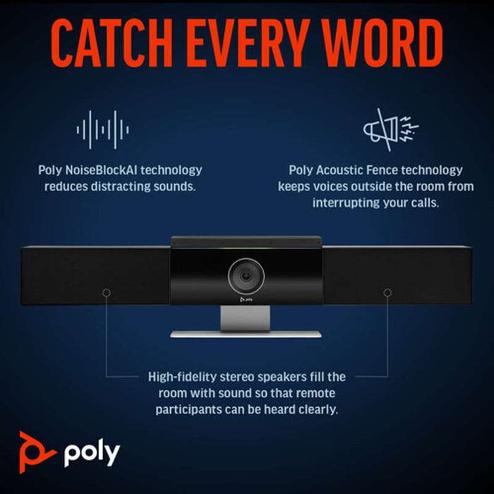 Find the Poly Studio USB Video Conferencing Bar for sale at Shop