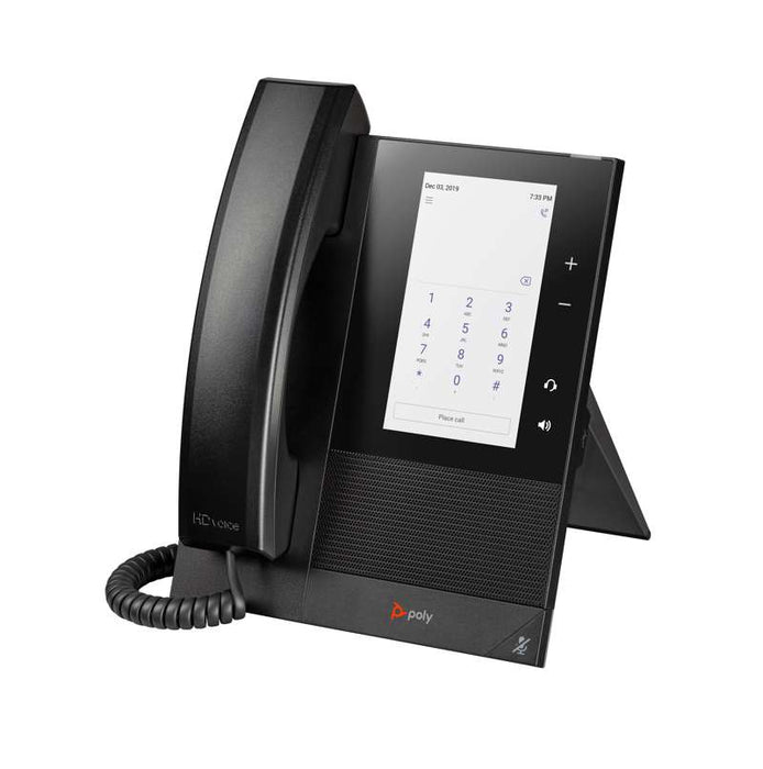 Poly CCX 400 Business Media Phone for Microsoft Teams with PoE‑Enabled, Worldwide (848Z8AA#AC3)