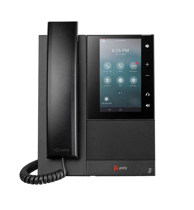Poly CCX 400 Business Media Phone for Microsoft Teams with PoE‑Enabled, TAA‑Compliant, US (848Z9AA#ABA)