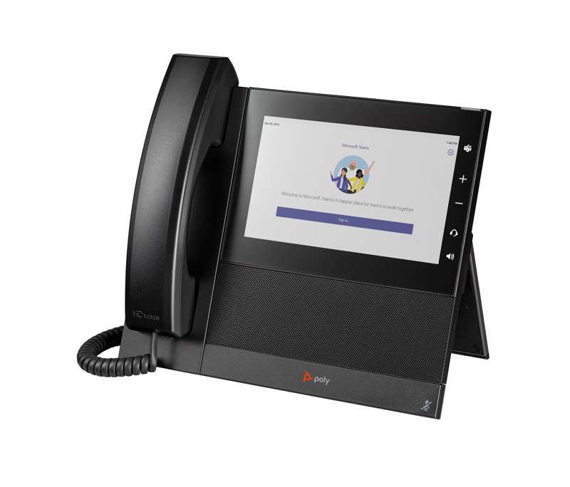 Poly CCX 600 Business Media Phone for Microsoft Teams with PoE‑Enabled, TAA‑Compliant, US (849A8AA#ABA)