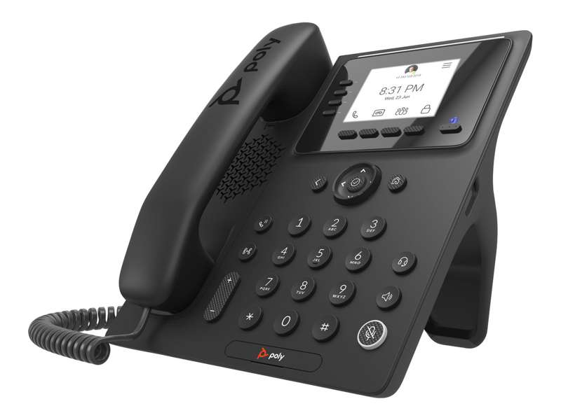 Poly CCX 350 Business Media Phone for Microsoft Teams with PoE‑Enabled, TAA‑Compliant, US (8F3G3AA#ABA)