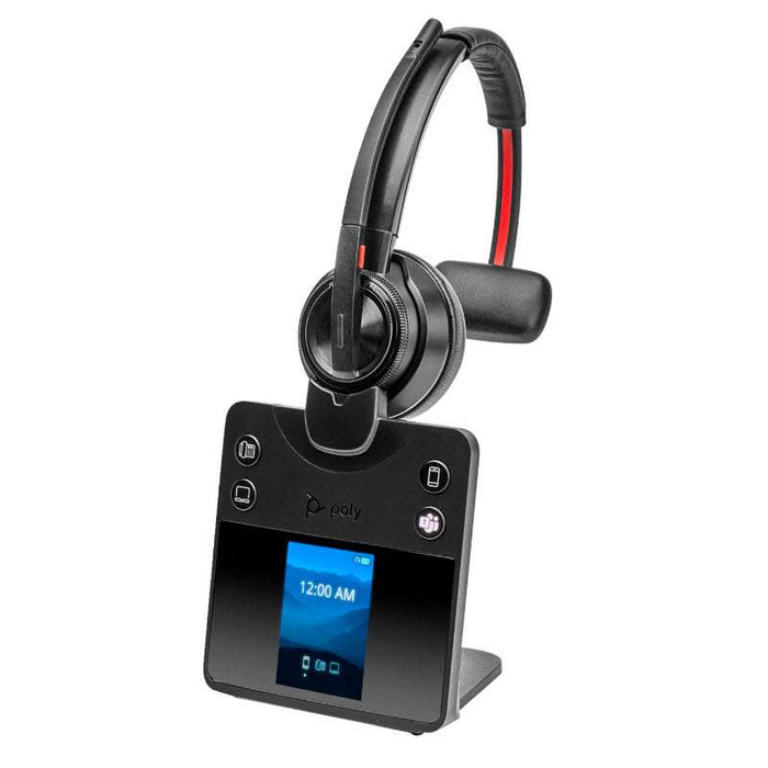 Poly Savi 8410 Office Monaural Microsoft Teams Certified DECT Wireless Headset (8L7E9AA#ABA)