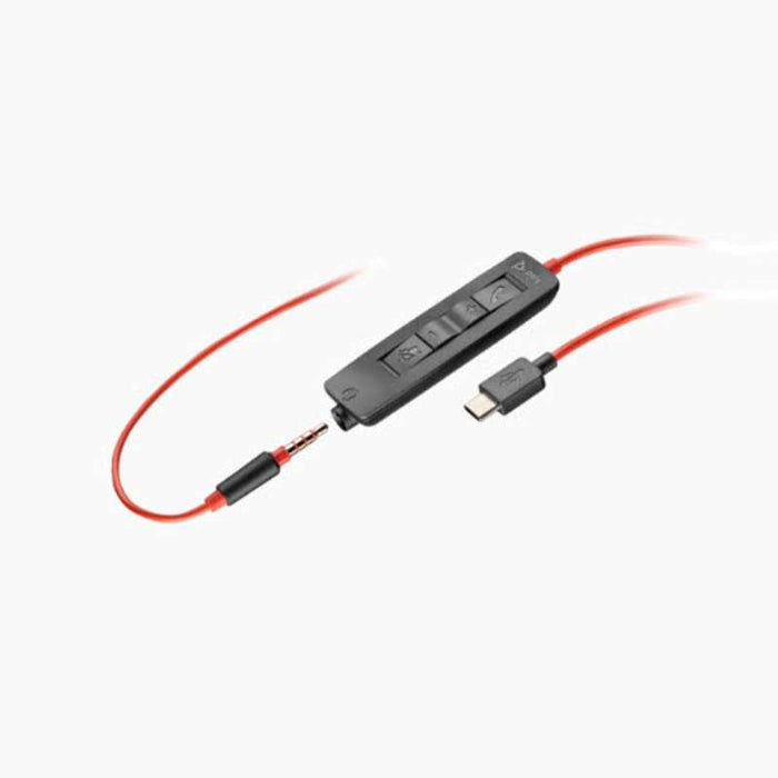 Poly Blackwire 3325 Stereo USB-C Headset +3.5mm plug +USB-C/A Adapter (8X221AA)