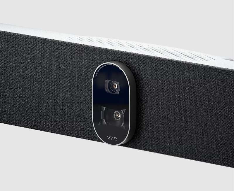 Poly Studio V72 USB Video Bar Conferencing for Large Rooms