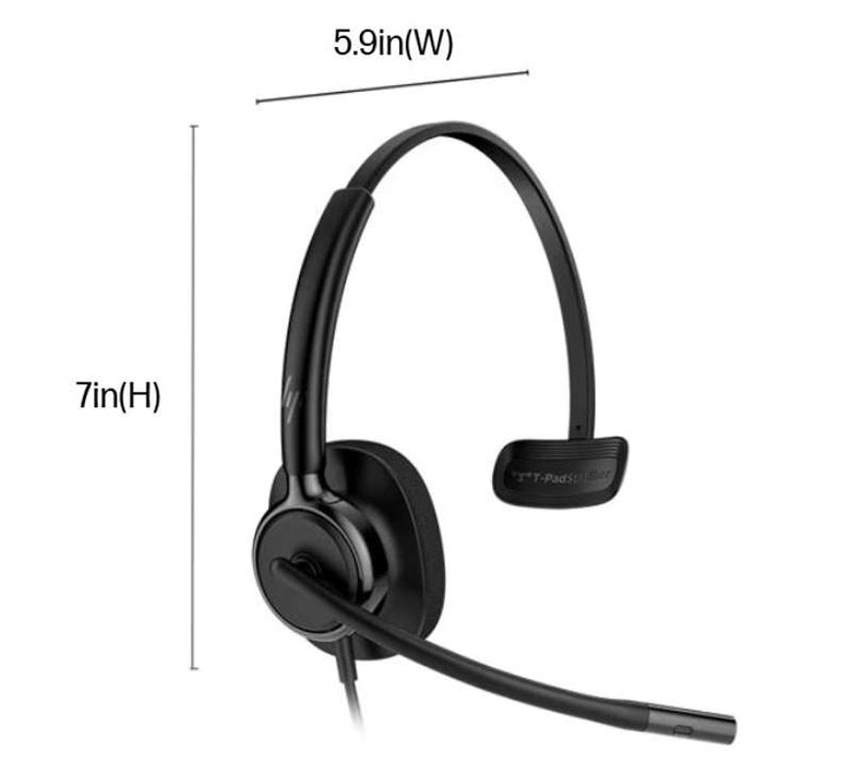 Poly Mission 415 Monaural USB Wired Headset Classic