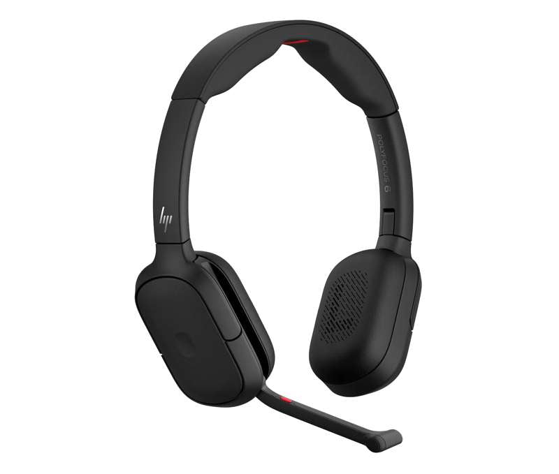 Poly Focus 625 Fold Stereo Bluetooth Foldable Headset UC (C56XSAA#AC3)