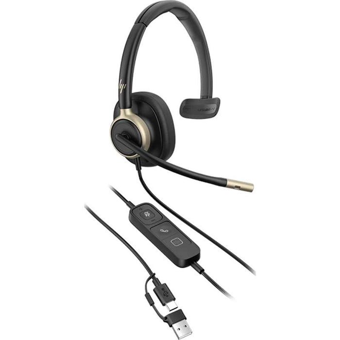 Poly Mission 815 Mono USB‑C Headset (HPP-C01F8AA#AC3)