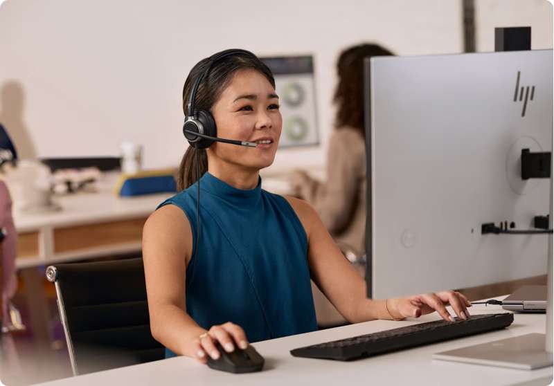 Poly Mission 825 Stereo USB‑C Headset (HPP‑Co1FCAA#AC3)