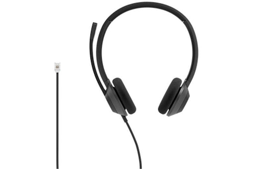 Cisco Headset 322 Wired Dual On-Ear Carbon Black RJ9 (HS-W-322-C-RJ9)