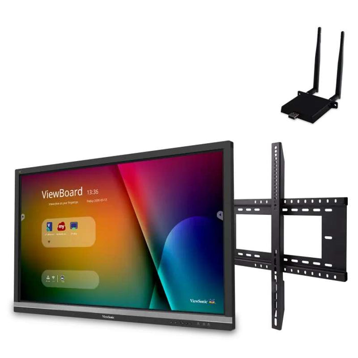 Viewsonic IFP8650-E1 Interactive Flat Panel Bundle