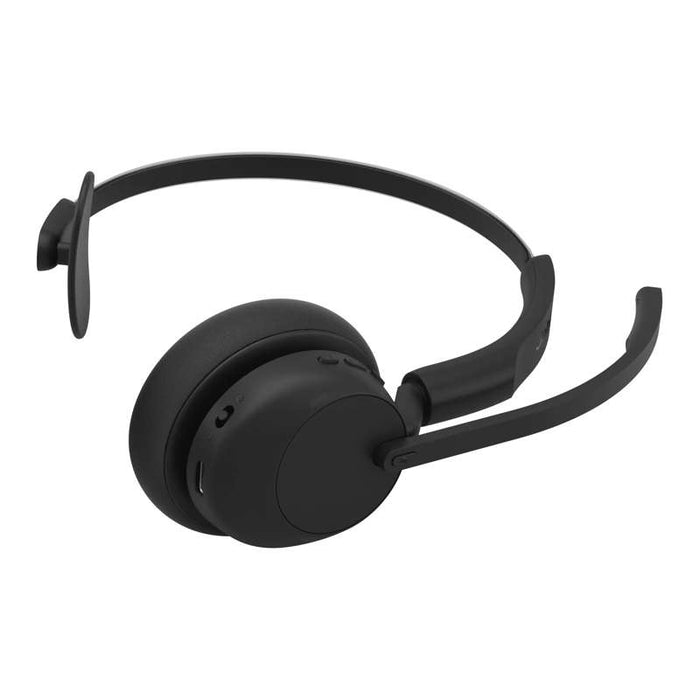 Jabra Evolve3 45 Mono UC Headset - USB-A with LINK 390a Bluetooth Adapter and Charging Stand