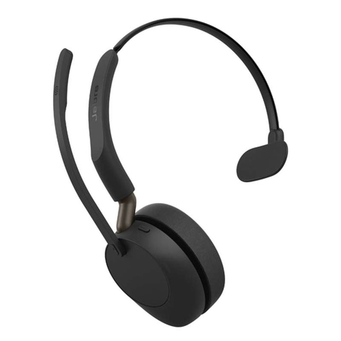 Jabra Evolve3 65 Mono MS Headset - USB-A with LINK 390a Bluetooth Adapter and Charging Stand