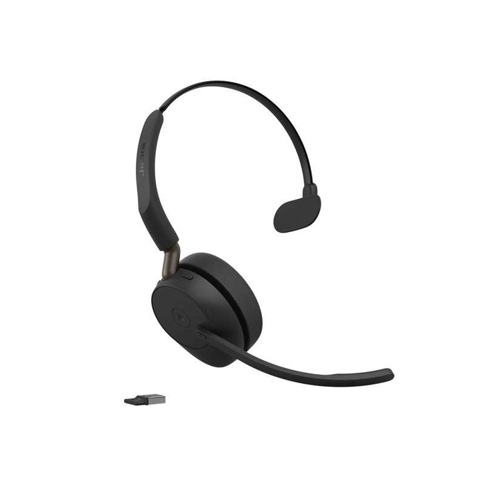 Jabra Evolve3 65 Mono UC Headset - USB-A with LINK 390a Bluetooth Adapter