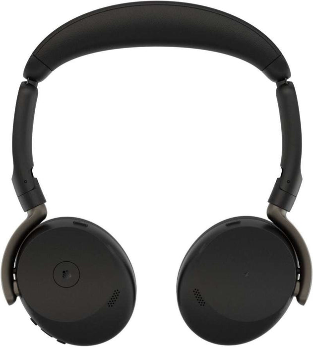 Jabra Evolve3 65 Flex MS Headset - USB-A with LINK 390a Bluetooth Adapter - Black