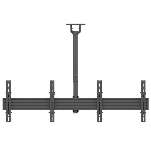 Kanto Menu Board Ceiling Mount System with Tilting Arms for 40-Inch to 60-Inch TVs (2 wide, 1 high, 1 sided)