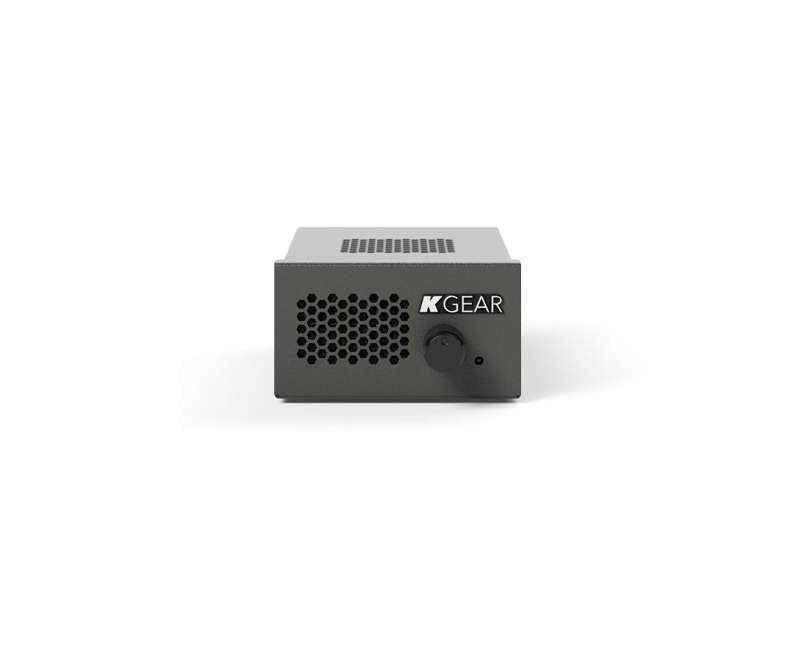 K-array K-Gear GA201 - Compact 2-Channel Class D Mini Power Amplifier with 2x125W Output