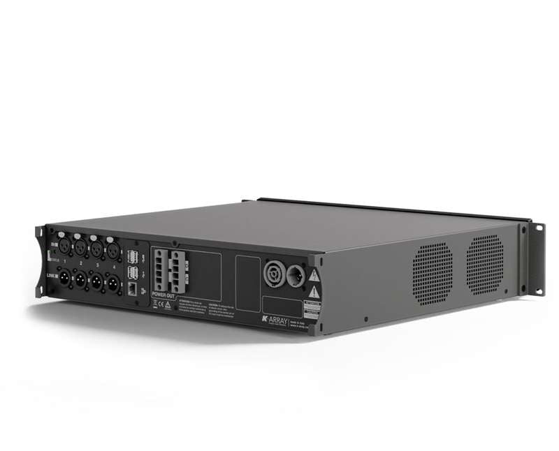 K-array Kommander-KA104 4x2500W at 4ohms Class-D Amplifier with DSP