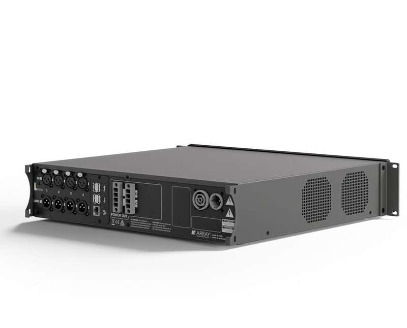 K-array Kommander-KA14 I 4x600W at 2ohms Class-D Amplifier with DSP