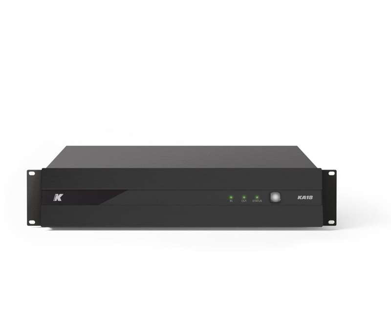 K-array Kommander-KA18 8-Channel Class D Amplifier with Integrated DSP and Remote Control