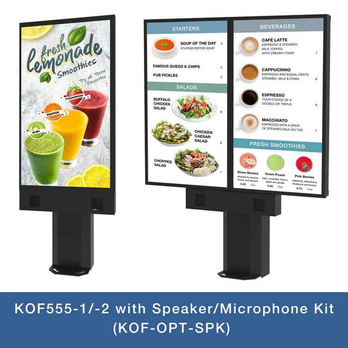 Peerless-AV Universal 55'' Single-Display Outdoor Digital Menu Board