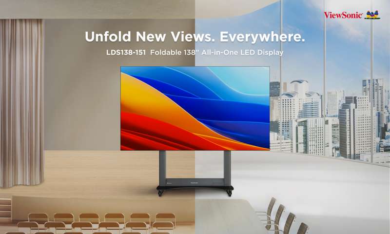Viewsonic Foldable 138” All-in-One LED Display
