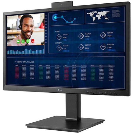 LG Electronics 24 in QHD Monitor with IPS Display, Eye Care Features, and VESA Mounting
