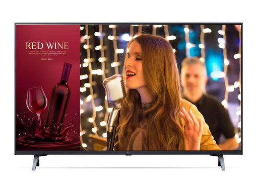 LG Electronics 43" UR340C Series UHD Commercial TV with Management Software, Scheduler and Certified Crestron Connected