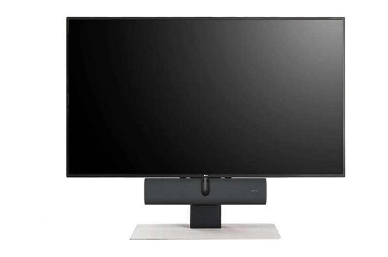 LG Electronics 65" Microsoft Teams Rooms Express Install Bundle – LG PK640S 4K Display, Jabra PanaCast 40 VBS, Salamander Stand