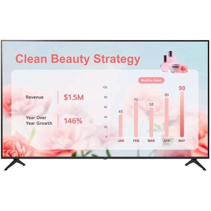 LG Electronics PK340S 75" UHD 4K HDR Commercial TV with webOS, Power Management, & SuperSign Compatible